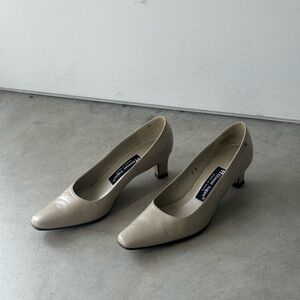 Etienne Aigner Classic Taupe Heels